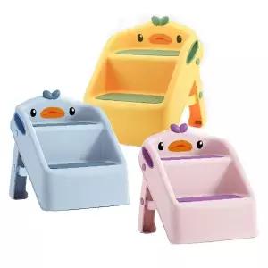 유아 발 받침대 접이식 2단 높이 조절 세면대 디딤대 화장실 변기 스텝 어린이