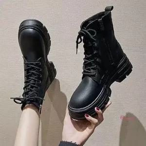 여성 워커 부티 봄부츠 발목구두 가을fgh036