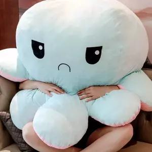 대형 양면 변신 인형 동물 대왕 봉제 새일 쿠션 애착 감정표현 선물 거대 문