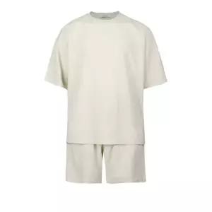 [리미드] 남성 린넨 혼방 여름 반팔 셋업 RP-SET-Q004