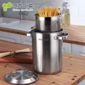 키친아트 인덕션 멀티팟 면삶는 오뎅 파스타냄비 4.3L