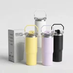 대용량 스윙핸들 보온보냉 스텐텀블러 900ml