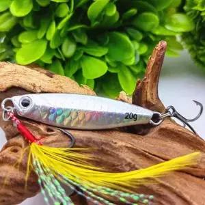 [오너클랜]튼튼한 낚시바늘 메탈지그 5p 루어세트 어비늘 패턴 30g 낚시 삼치