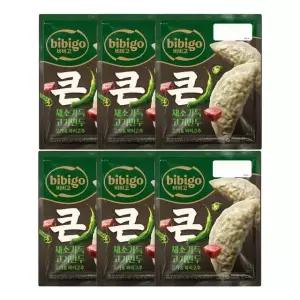 (e)CJ 비비고 큰채소가득고기만두 꽈리고추 400g x6개