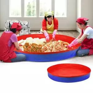 [콩심팥심]180 대형 무봉제 방수 김장비닐 김장용품