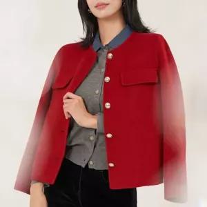 [매장정품] 크로커다일 레이디 하프기장 핸드메이드 코트 CLEWCT102