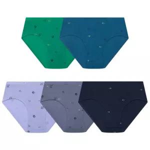수아팜 남아용 카툰 코튼 팬티 5장 세트 (10대 청소년 속옷 아동 초등 학생 삼각)