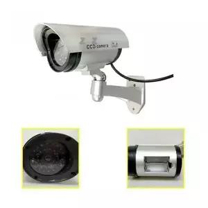 가짜 CCTV 모형 감시카메라 LED 방범 카메라 건전지형