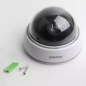 가짜 CCTV 모형 카메라 건전지형 방범용 모조 점멸등