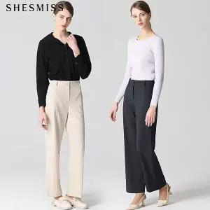 [쉬즈미스][쉬즈미스] 솔리드 스트레이트 팬츠 (택가격 148000원) (P003505240)