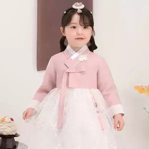 [보리보리/예가한복]WN7057 봄꽃나래 여아한복/아동한복