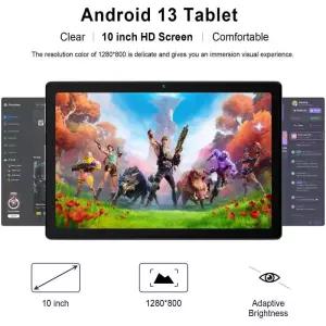 가성비태블릿 Newest 101 INCH 6GB RAM 64GB ROM K10 Andriod 13 Tablet PC CPU SC7731 Quad-Core WIFI Typ