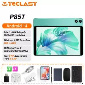 가성비태블릿 Teclast P85T Tablet PC Allwinner A523 8-Core8inch 1280x800 HD IPS4GB RAM64GB ROM5000mAh