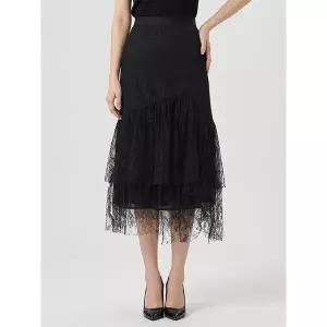 [꼼빠니아]레이스 루즈 스커트 CS24QS0102361A_P417760553