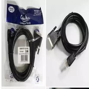 HDMI-DVI 122SIK68 케이블(3m) 컴퓨터케이블선 노트북티비연결