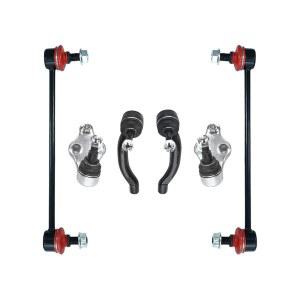 토요타 캠리 로드 볼 바 링크 엔드 아발론 키트 교체용 외부 6개 조인트 전면 타이 스웨이