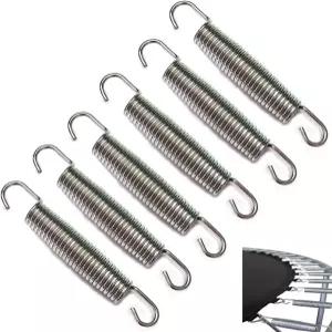 야외 트램펄린 레크리에이션 실내 운동 미니 트램펄린을 위한 SquEqu 6팩 스프링 교체용 5.5인치 헤비 듀티