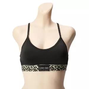 [아웃도어스/캘빈클라인]캘빈클라인 언더웨어 여성 레오파드 브라렛 QF5461AD-001