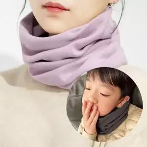 순면 넥 워머 목도리 머플러 겨울 목토시 아동 공용 여성 폴라