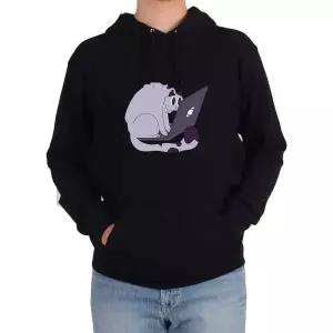 기모후드티 노트북 고양이 Cat Notebook 화면속이 비친그림 다양한