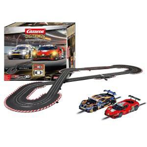 카레라 23639 디지털 124 슈퍼 세트, 쇼다운 1:24 스케일, 트랙 경주 컨트롤러 무선 슬롯 길이, 26.25피트 포함 자동차