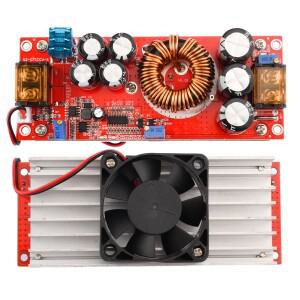 1200/1500/1800W 20/30/40A DC-DC 부스트 컨버터 스텝 업 전원 공급 장치 모듈 10-60V ~ 12-90V 가변 전압
