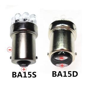 BA15D LED DC48V DC60V DC 12v 24v 36v 빨간색 ba15s 녹색 파란색 led