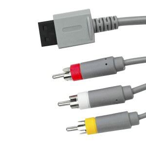 비스트론 Wii AV 케이블, 닌텐도 / U용 6피트 복합 케이블 3 RCA (고화질)