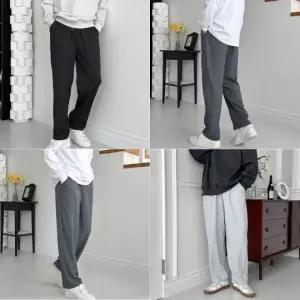 남성 슬랙스 쿨링 링클프리 여름 가을 아이스 냉감