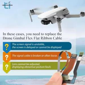 DJI용 미니 2 리본 케이블 교체용 DJI 매빅 미니/미니 SE/미니 SE 4K 짐벌 플렉스 플랫 드론 액세서리 부품