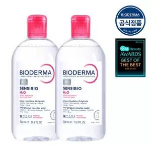 바이오더마 센시비오 H2O 500ml x2