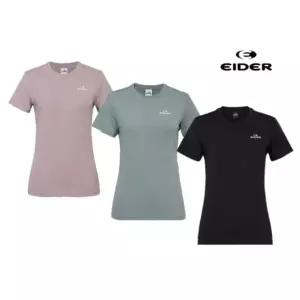 매장정품 아이더 EIDER 최초가 65,000원 DWM25287여성 여름 기능성 트위스팅 반팔 라운드 티셔츠 1207377