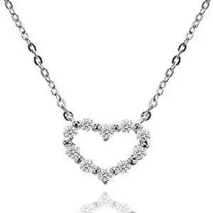 랩 그로운 다이아몬드 다이아 목걸이 프로포즈 쁘띠하트