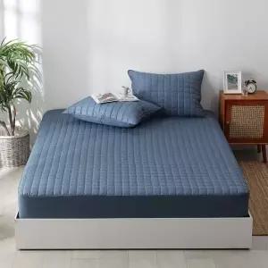 세라지오 순면 누빔 침대 매트리스커버 싱글 슈퍼싱글 S SS