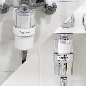 워터웰 다용도 샤워기 필터 욕실수전 샤워수전 세면대 세탁기 겸용