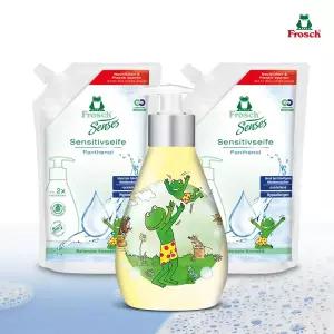 [단품]프로쉬 캐릭터 핸드워시 실속3종(핸드워시+리필2개)