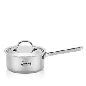 한일스텐레스 통3중 IH 샤인 스텐냄비 편수 16cm