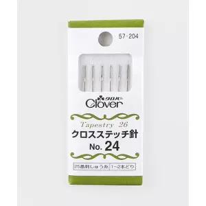 [퀼트스타] [크로바] 십자수 바늘 24호 (57204)