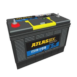 [아트라스] ITX100 (12V-100Ah) 산업용 납축전지 무보수 배터리