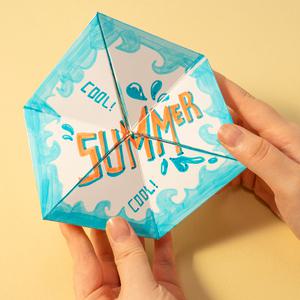 민화샵 3D 입체 종이접기 칼레이도사이클 만들기 세트