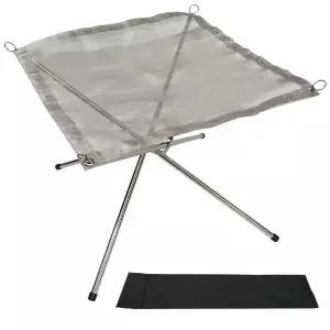 [캠프닉] 초경량 캠핑 불멍 화로대 초간단 업그레이드제품 수납가방 포함 야외용 휴대용 캠핑화로