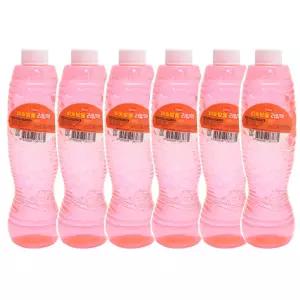 (KC)비누방울액 500ml 6개/버블건 리필액/총/비눗방울