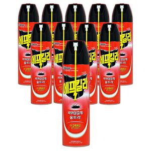 에프킬라 레이드 울트라 바퀴살충제 500ml x 10개 살충 바퀴 개미 거미 벌레 퇴치 기피