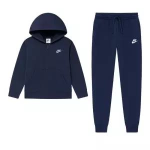 키즈 NSW 코어 플리스 기모 짐웨어 주니어 아동 트레이닝세트 BV3634-410