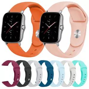 샤오미 화미 어메이즈핏 빕 3 프로 U S 라이트 호환 캔디컬러 실리콘 밴드 시