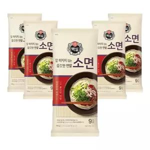 백설 소면, 900g, 5개