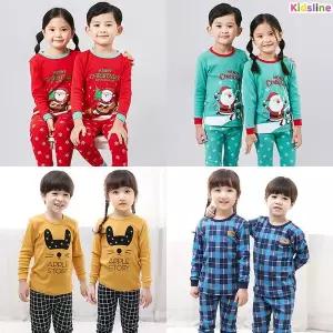 [보리보리/키즈라인]유아동 주니어 긴팔 내의 30수 후라이스 상하세트 가을 겨울