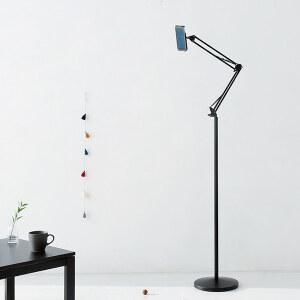 마켓비 EZFOL 스마트기기 거치대 스탠드형 블랙, 1개