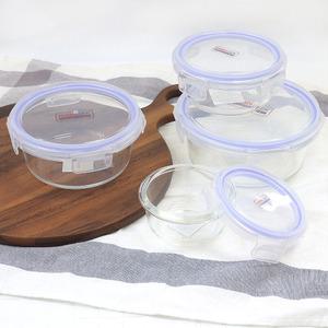 오븐락 글라스 찬통 원터치찬기 내열유리 냉장고정리 반찬통 정리용기