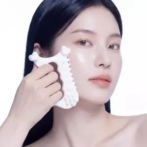 페이스팩토리 국산 괄사 세라믹 경락 윤곽관리 붓기케어 마사지 디톡괄사 FF-21